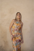 VESTIDO HALTER ESTAMPADO - ZeniShop 